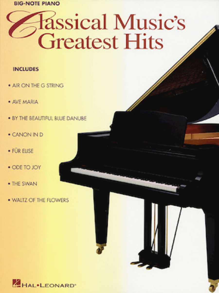Classical Music's Greatest Hits Easy Piano scores gallery preview page 1
