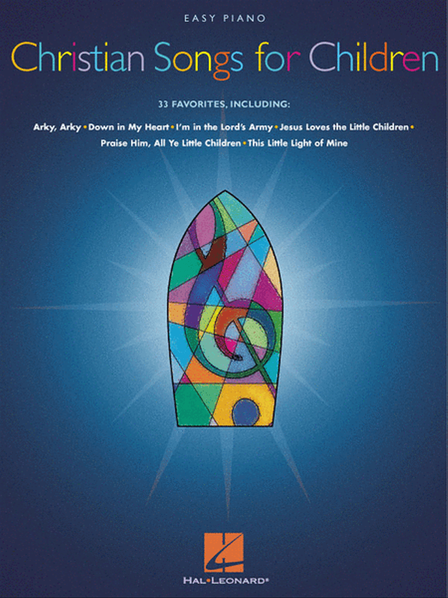 Christian Songs for Children Easy Piano scores gallery preview page 1