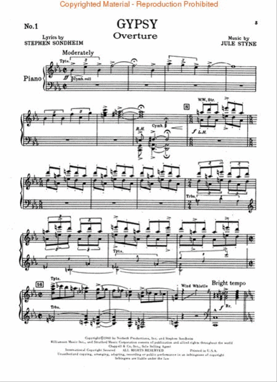 Gypsy Gypsy Voice scores gallery preview page 2