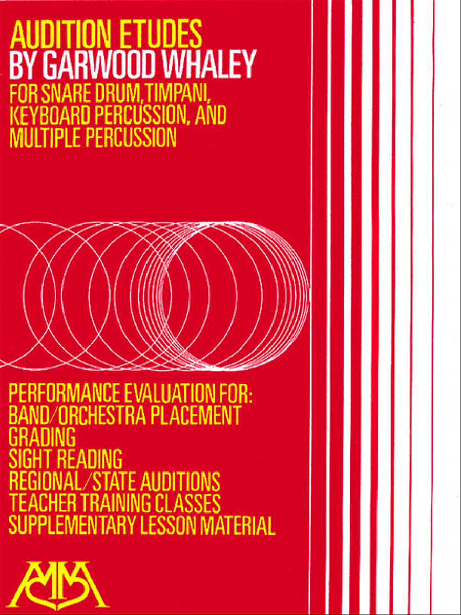 Audition Etudes Percussion scores gallery preview page 1
