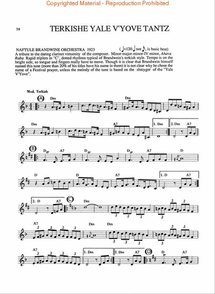 Compleat Klezmer Book CD CD scores gallery preview page 4