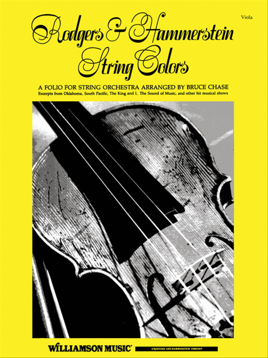 Rodgers & Hammerstein – String Colors Orchestra scores gallery preview page 1