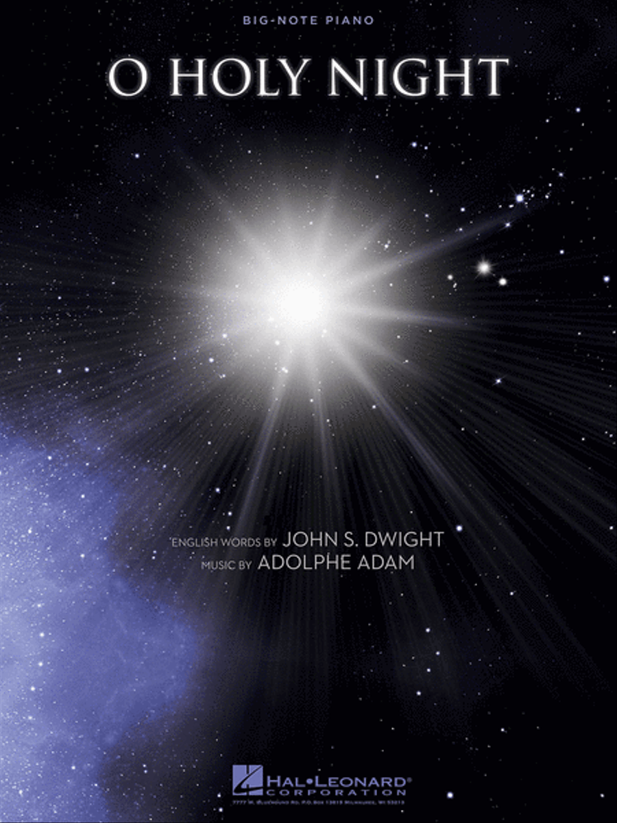 O Holy Night - Big-Note Piano Easy Piano scores gallery preview page 1