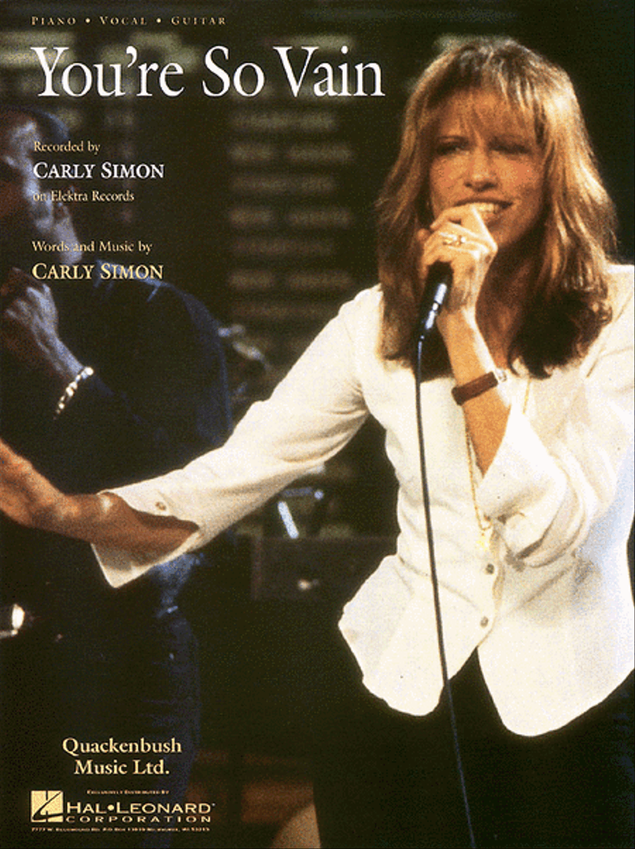 You're So Vain Piano, Vocal, Guitar scores gallery preview page 1