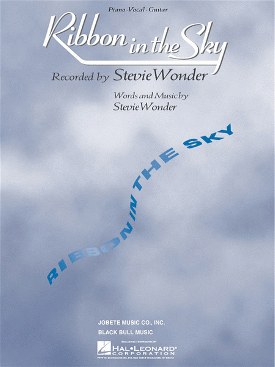 Ribbon in the Sky Voice scores gallery preview page 1