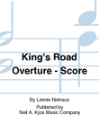 King's Road Overture - Score