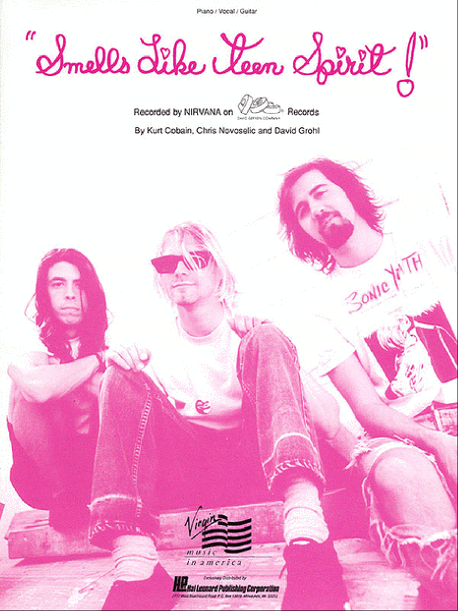 Smells Like Teen Spirit Piano, Vocal, Guitar scores gallery preview page 1