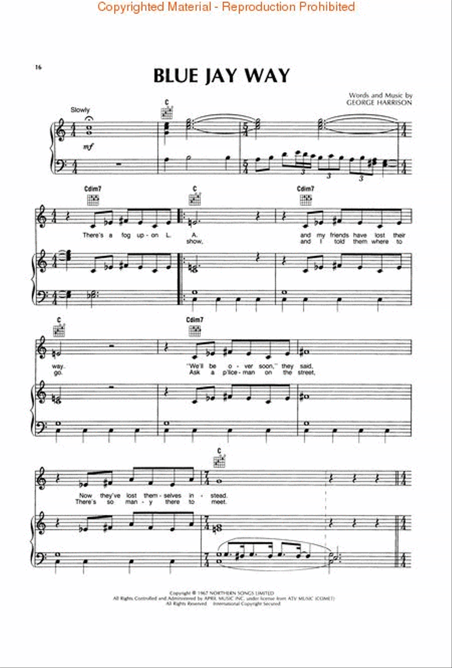 The Beatles – Magical Mystery Tour/Abbey Road/Let It Be by The Beatles Piano, Vocal, Guitar - Sheet Music page 4