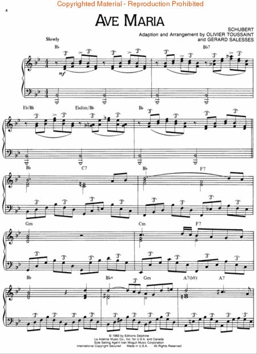 Richard Clayderman – A Romantic Christmas Piano Solo scores gallery preview page 3