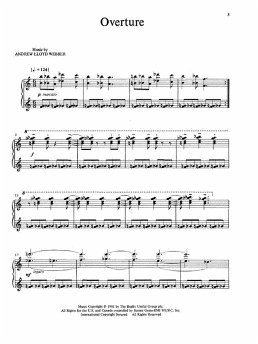 Cats Cats Piano, Vocal, Guitar scores gallery preview page 5