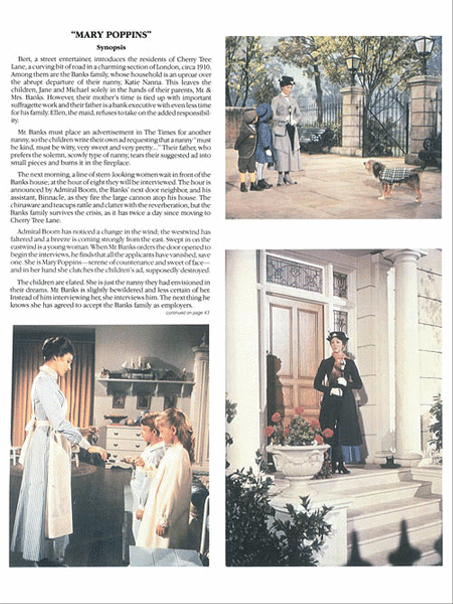 Mary Poppins Mary Poppins Piano, Vocal, Guitar scores gallery preview page 3