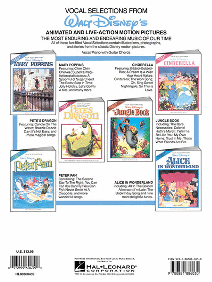 Mary Poppins Mary Poppins Piano, Vocal, Guitar scores gallery preview page 6