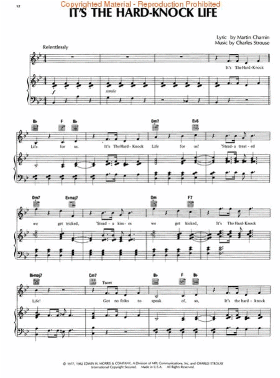 Annie Piano, Vocal, Guitar scores gallery preview page 3