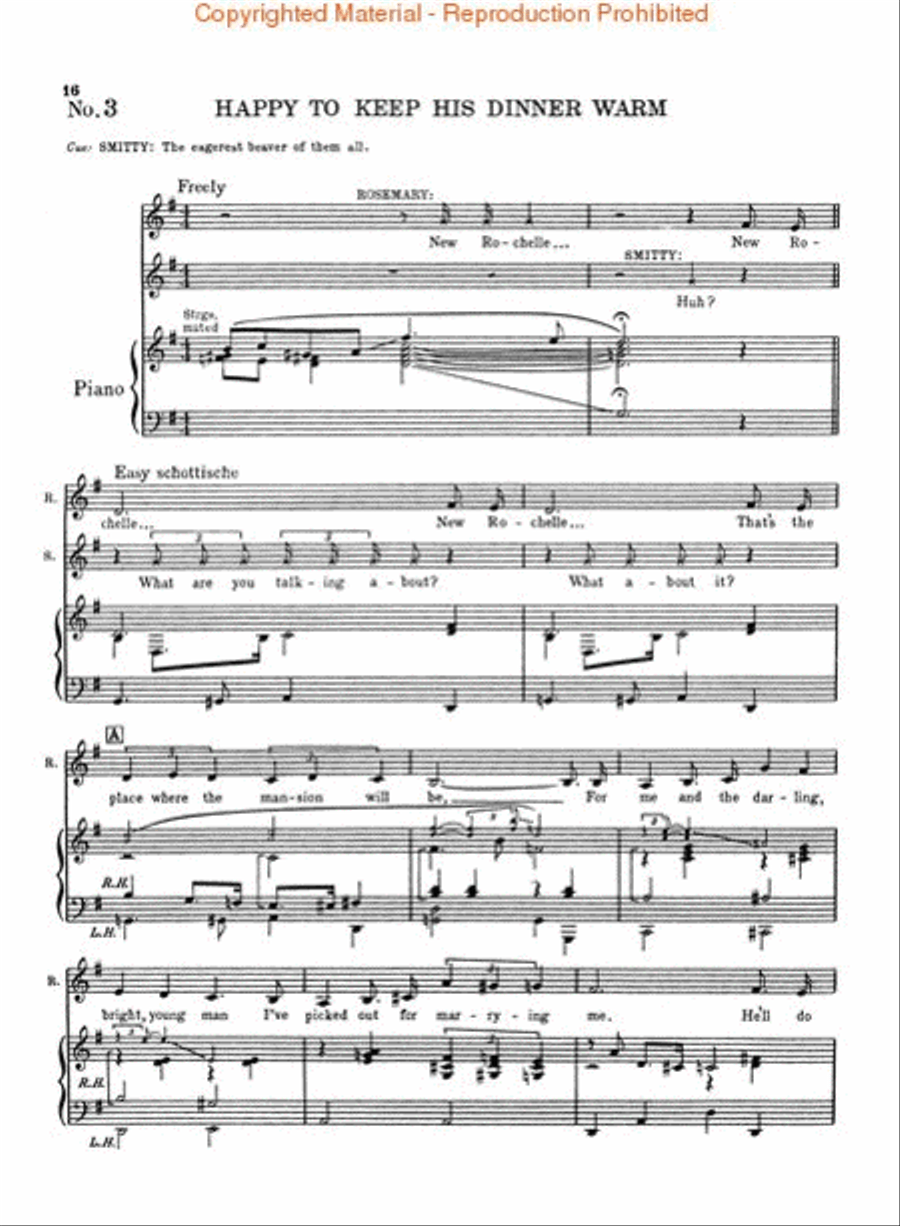How to Succeed in Business Without Really Trying Voice scores gallery preview page 4