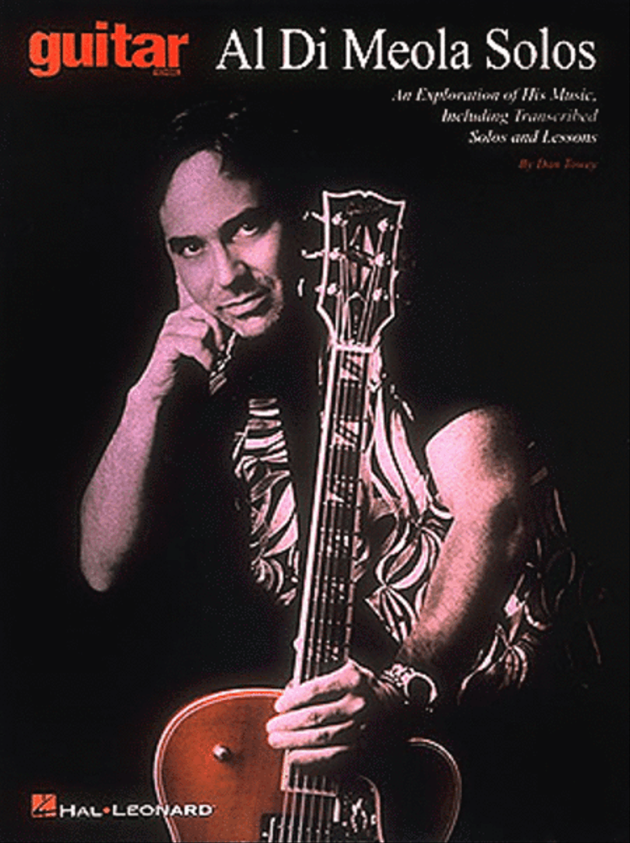 Al Di Meola Solos Electric Guitar scores gallery preview page 1