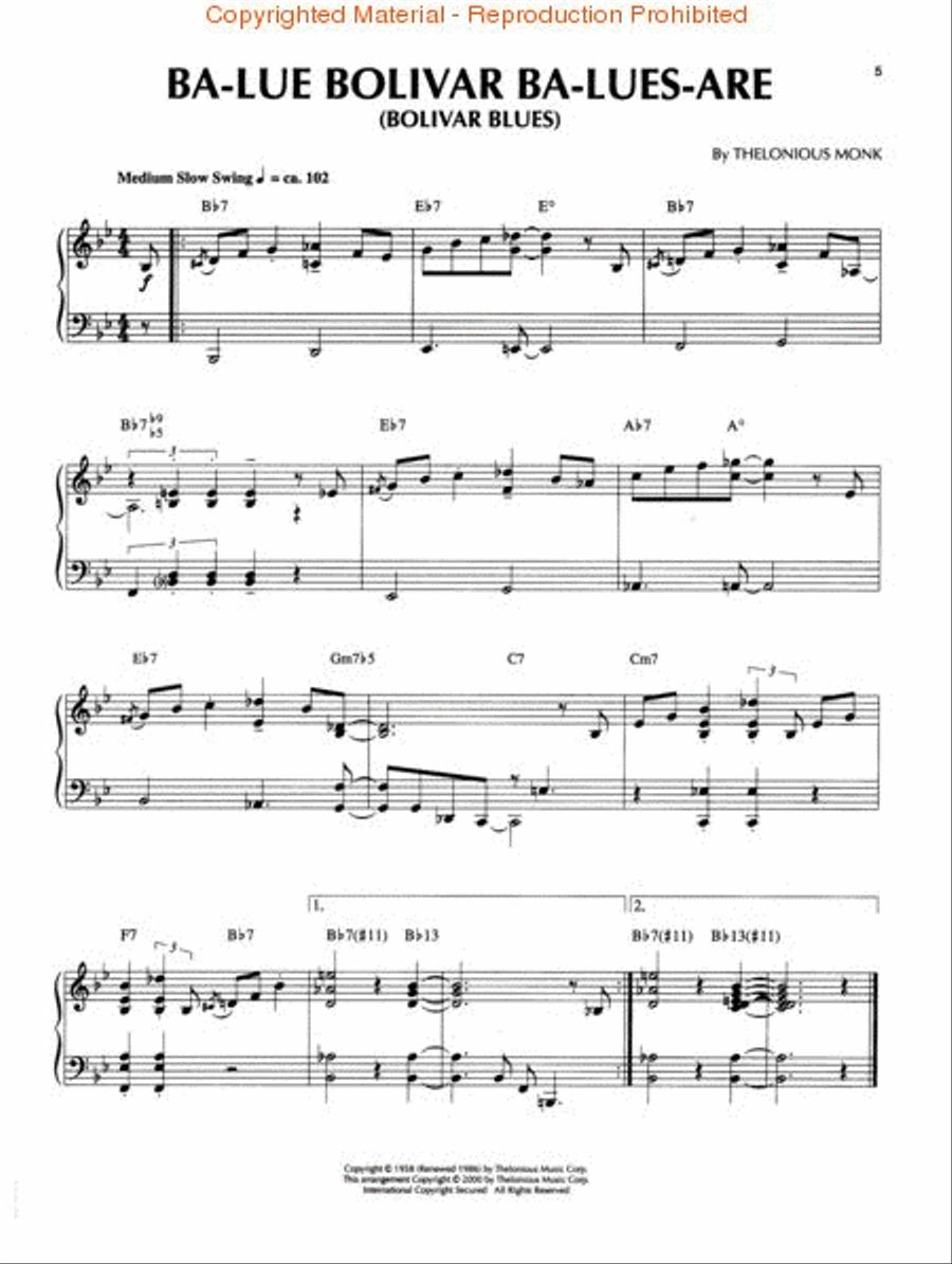 Intermediate Piano Solos Piano Solo scores gallery preview page 2