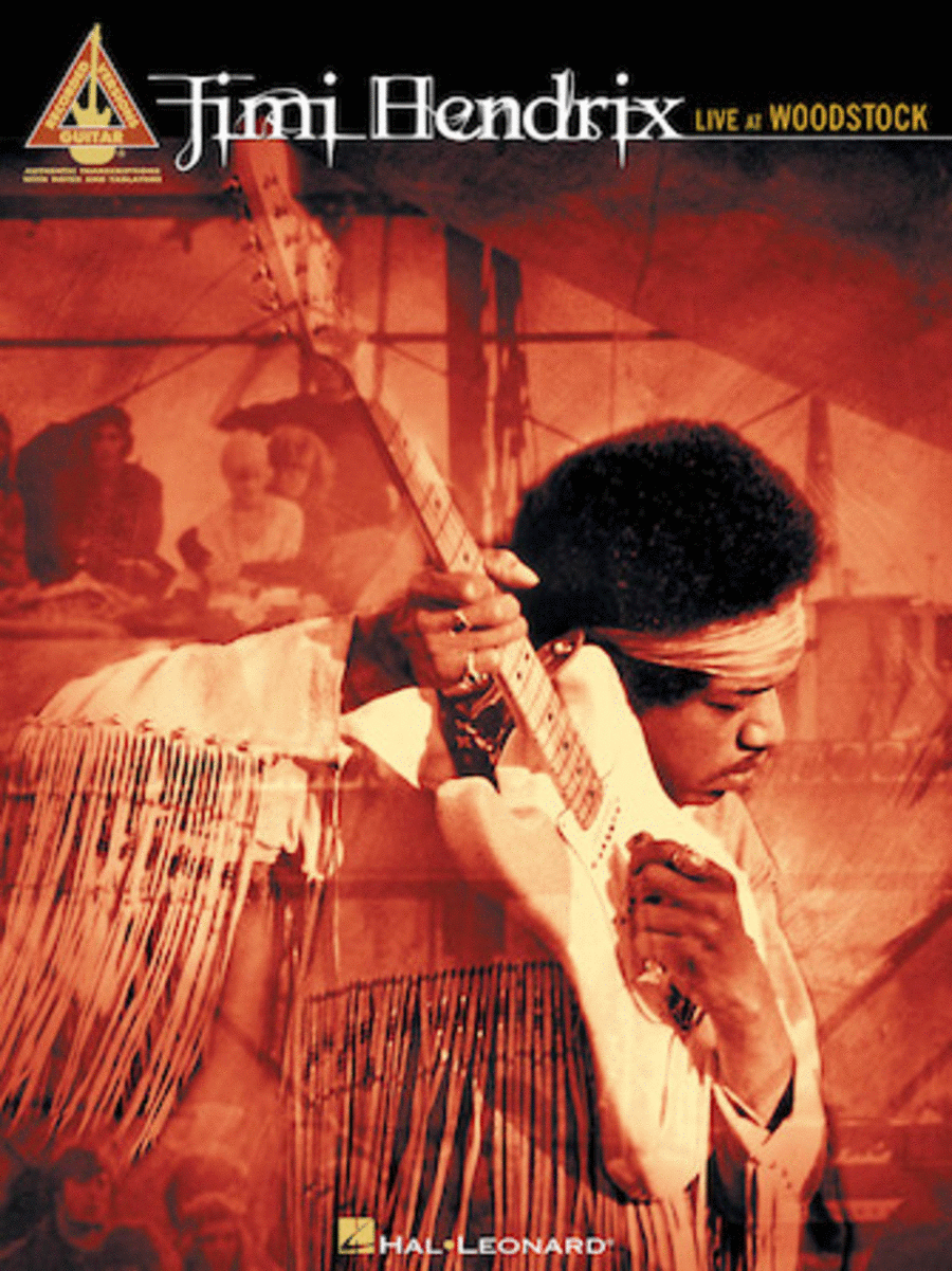 Live At Woodstock Electric Guitar scores gallery preview page 1