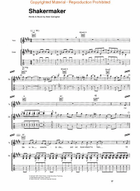 Oasis – Definitely Maybe Electric Guitar scores gallery preview page 4