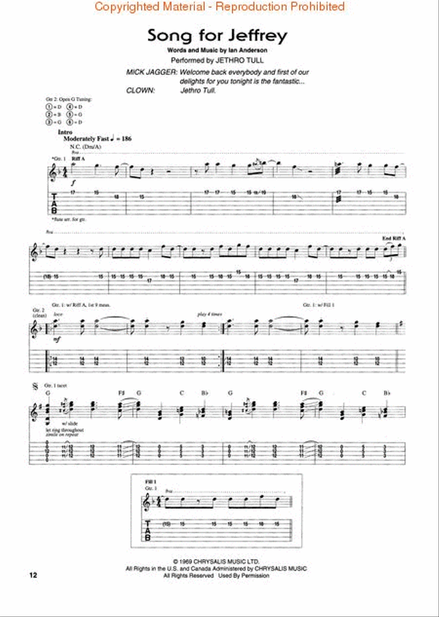 Rock And Roll Circus Electric Guitar scores gallery preview page 3