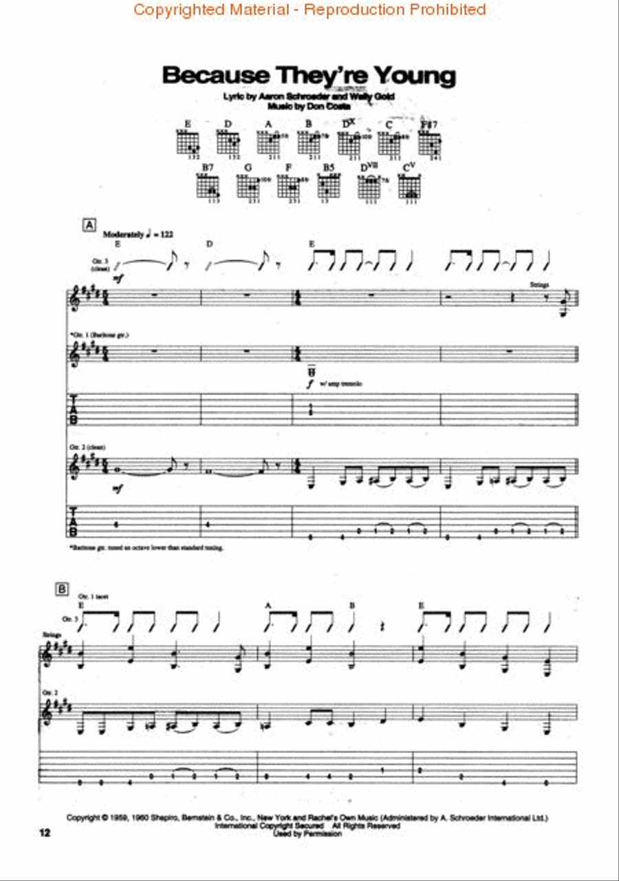 The Best of Duane Eddy Electric Guitar scores gallery preview page 3