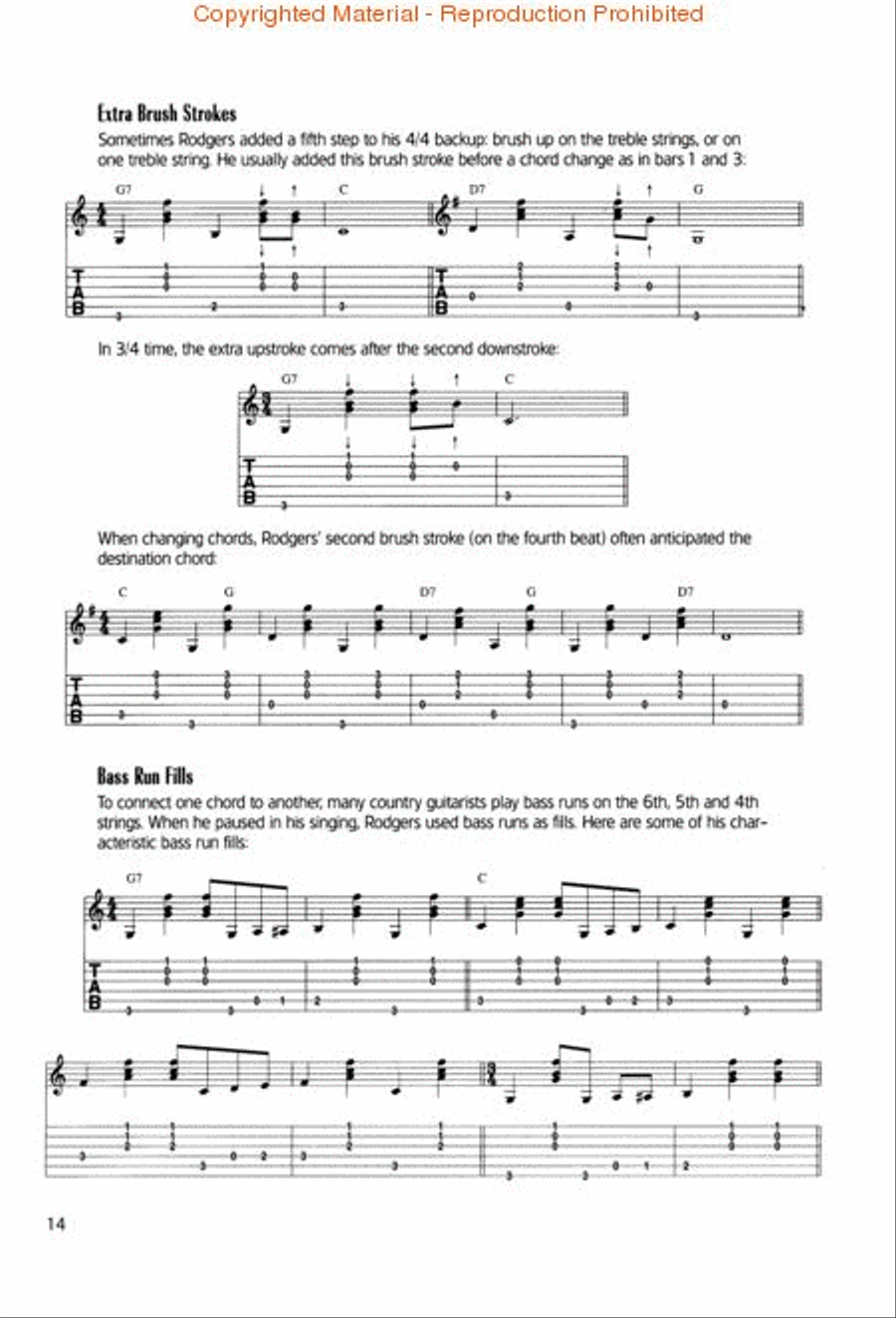 The Jimmie Rodgers Collection Electric Guitar scores gallery preview page 2