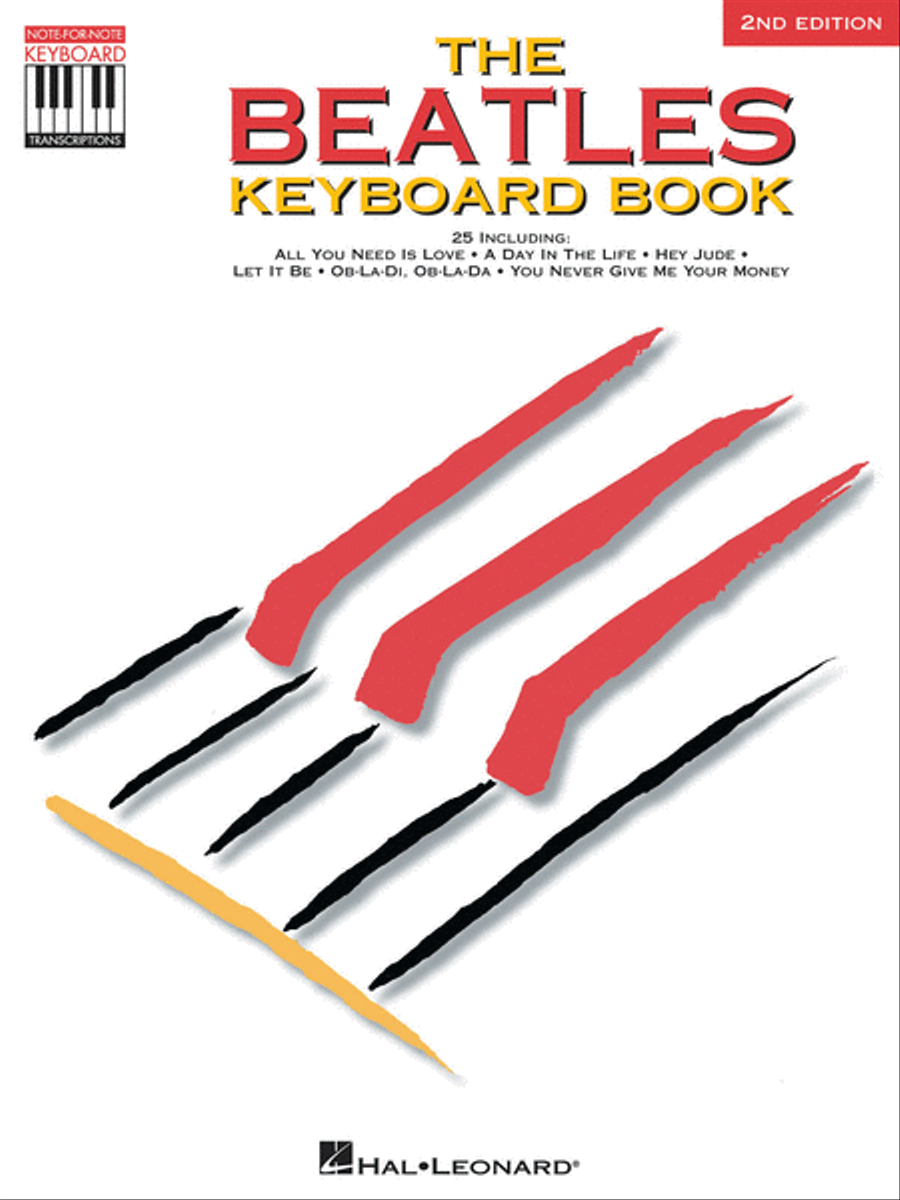 The Beatles Keyboard Book by The Beatles Voice - Sheet Music