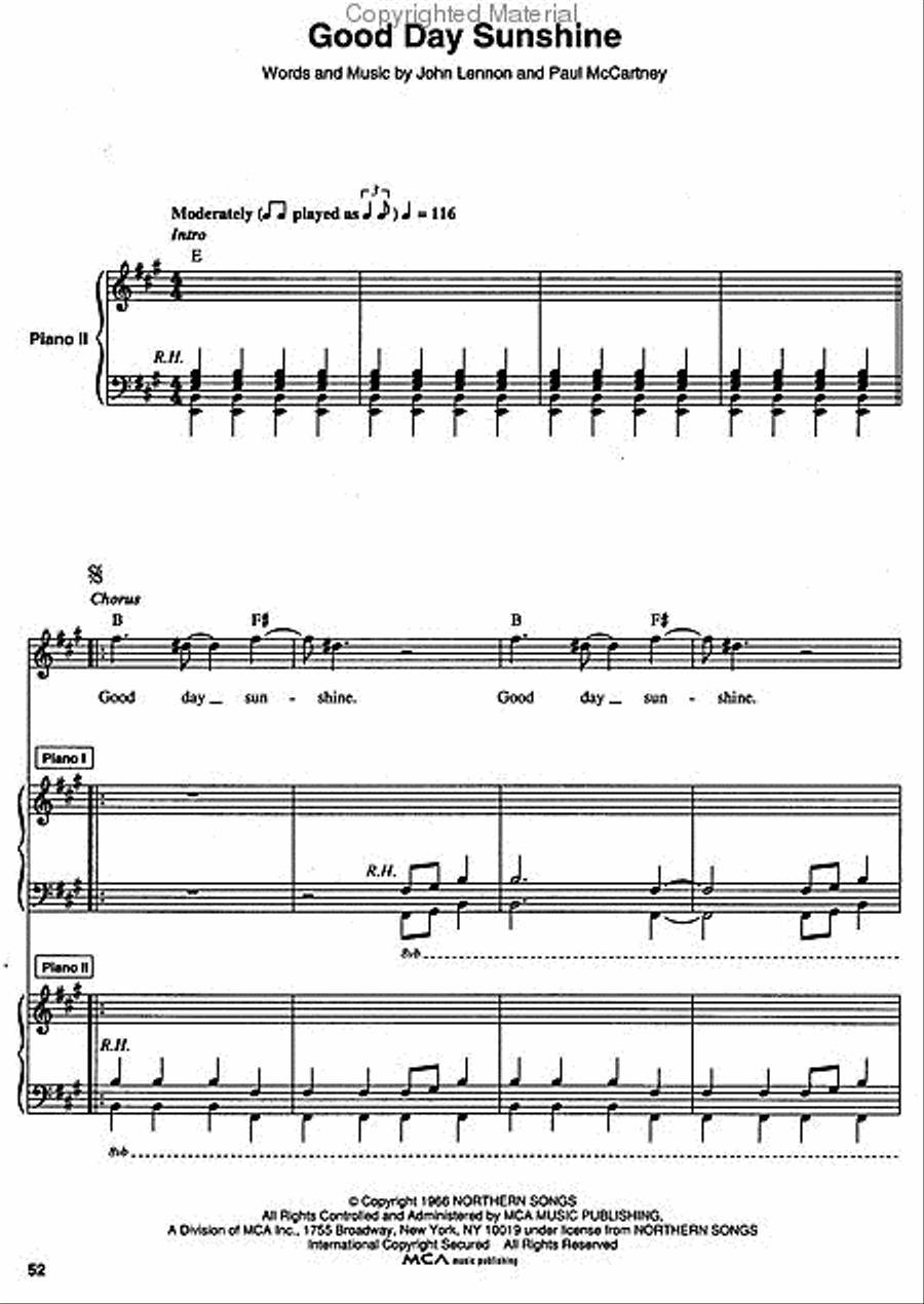 The Beatles Keyboard Book