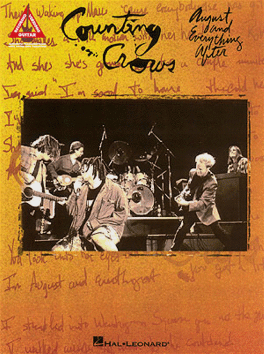 Counting Crows – August & Everything After Electric Guitar scores gallery preview page 1