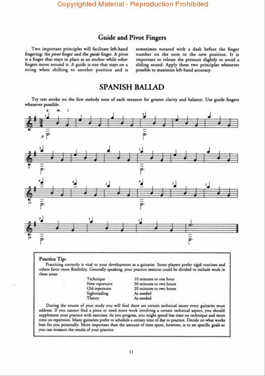 The Christopher Parkening Guitar Method – Volume 2 Guitar scores gallery preview page 2