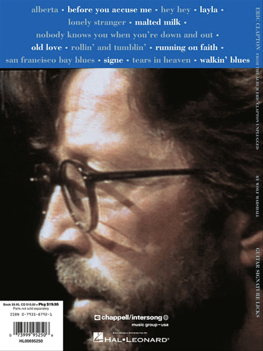 From The Album Eric Clapton Unplugged Electric Guitar scores gallery preview page 2