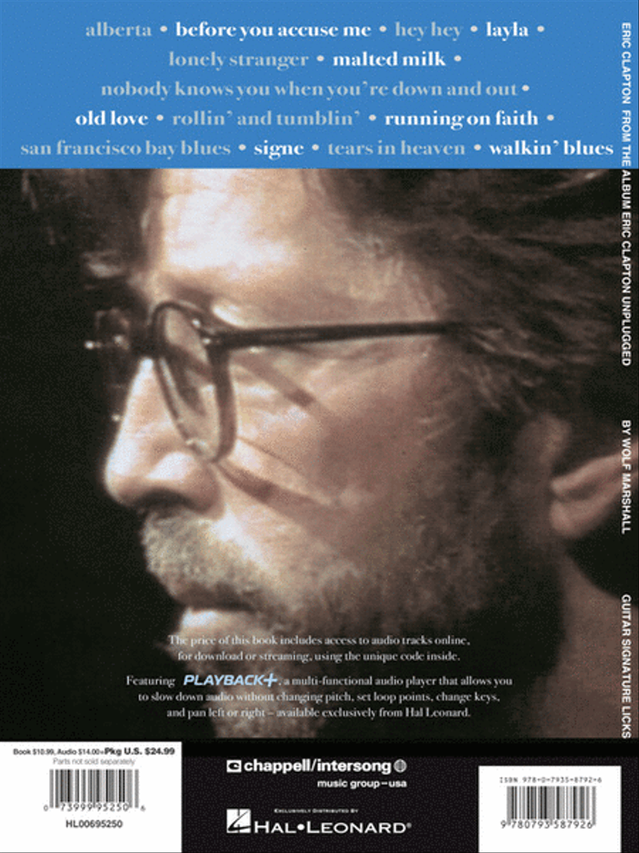 From The Album Eric Clapton Unplugged Electric Guitar scores gallery preview page 5