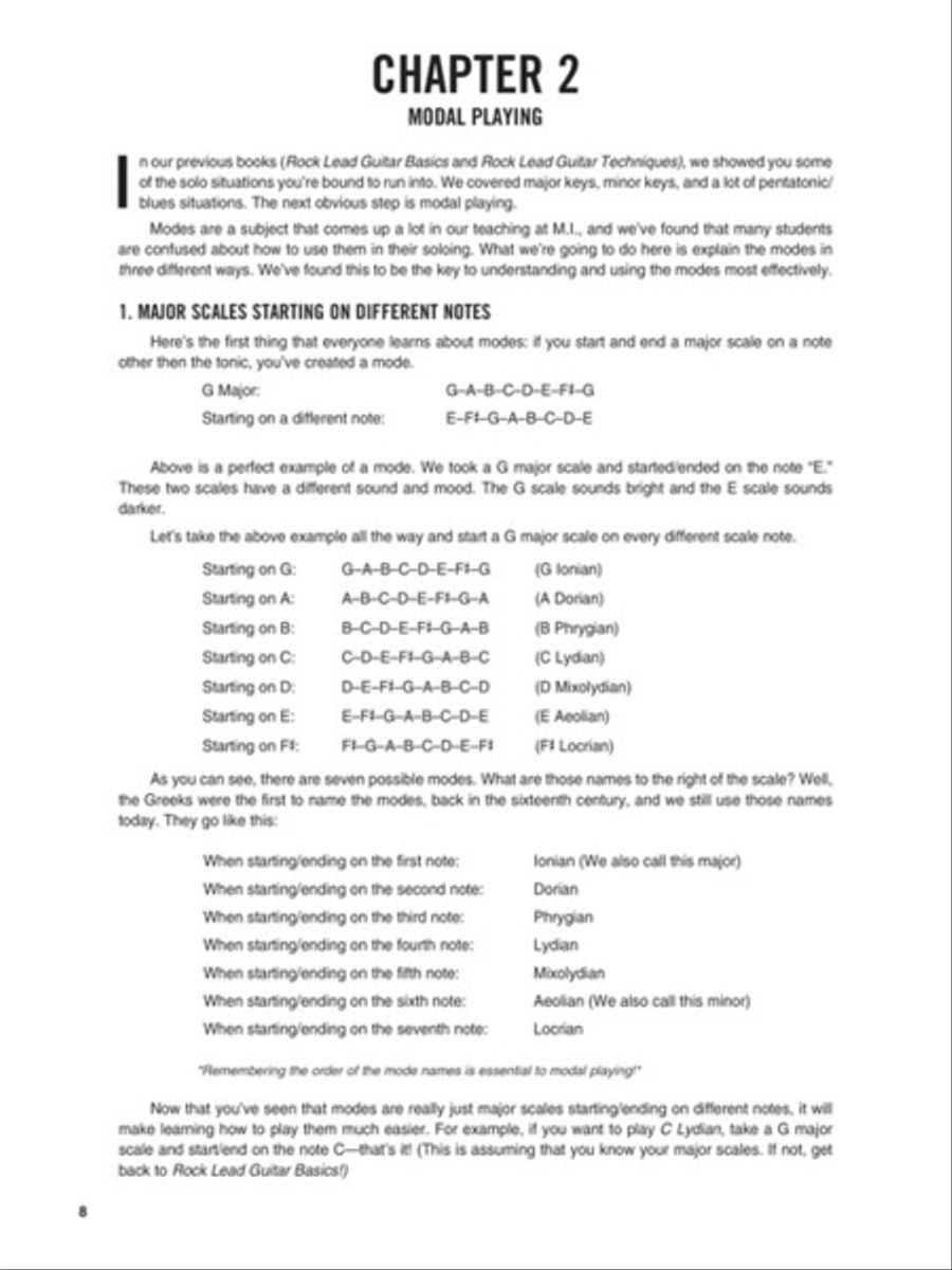 Rock Lead Performance Rock Lead Performance Guitar Tablature scores gallery preview page 5