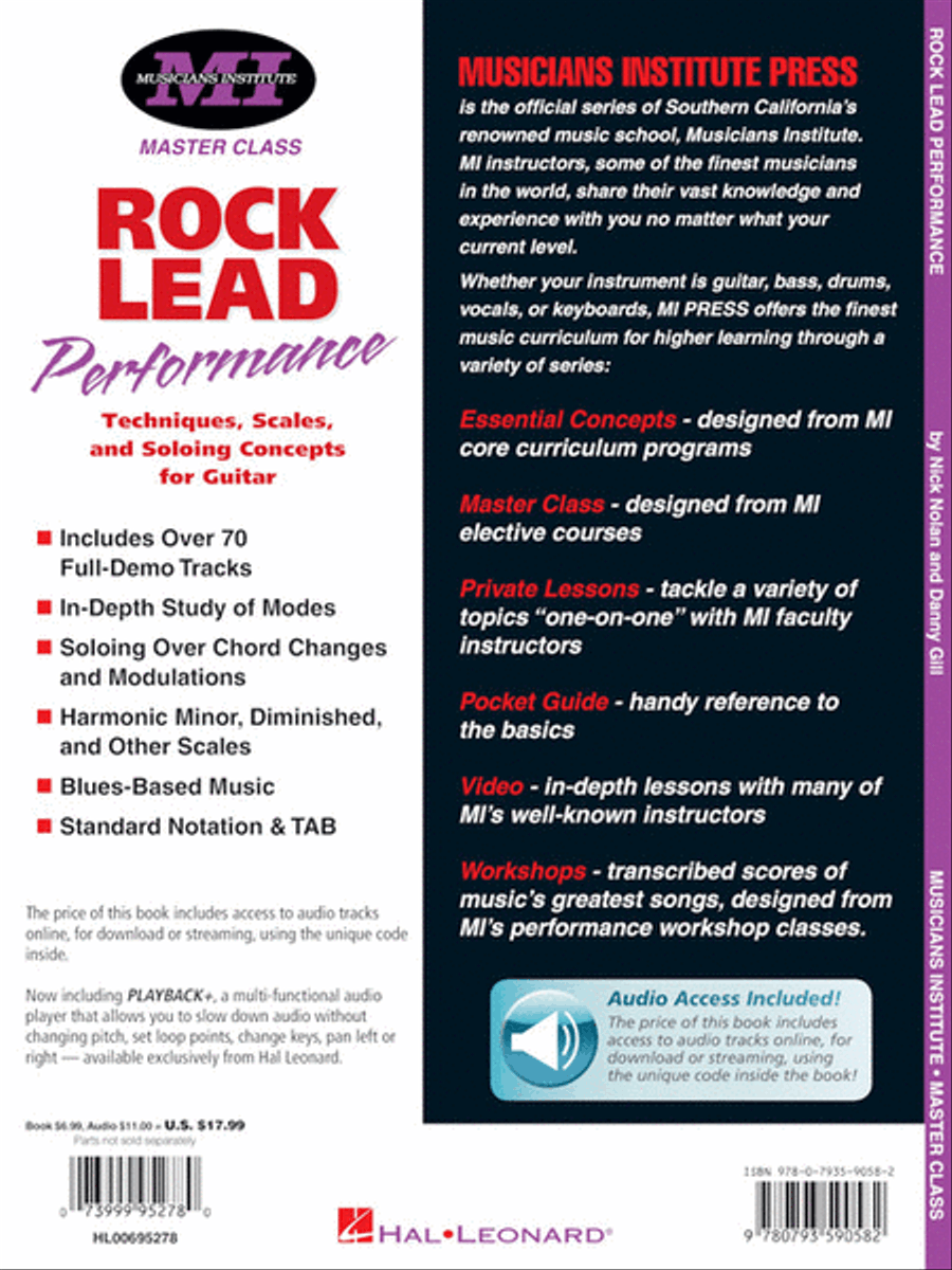 Rock Lead Performance Rock Lead Performance Guitar Tablature scores gallery preview page 6