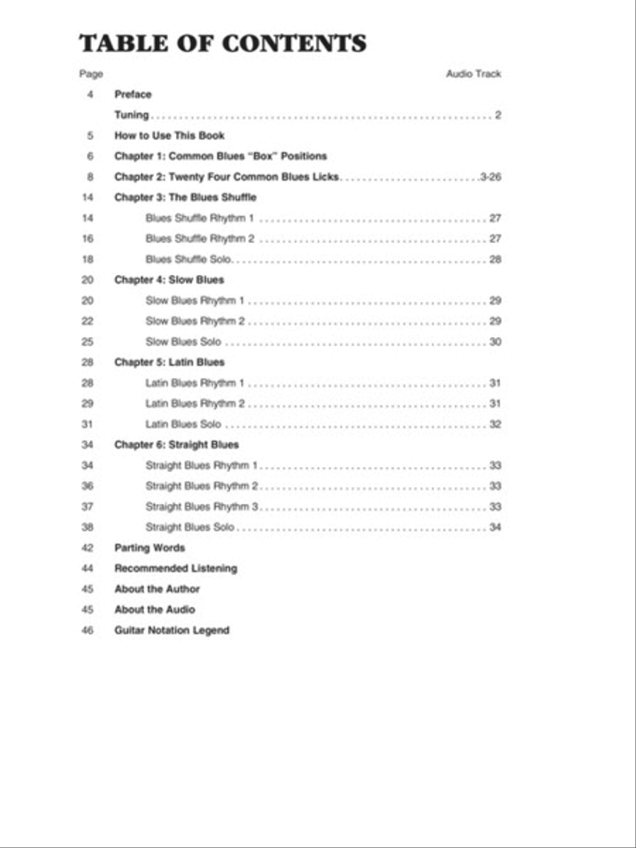 Texas Blues Guitar Texas Blues Guitar Electric Guitar scores gallery preview page 2