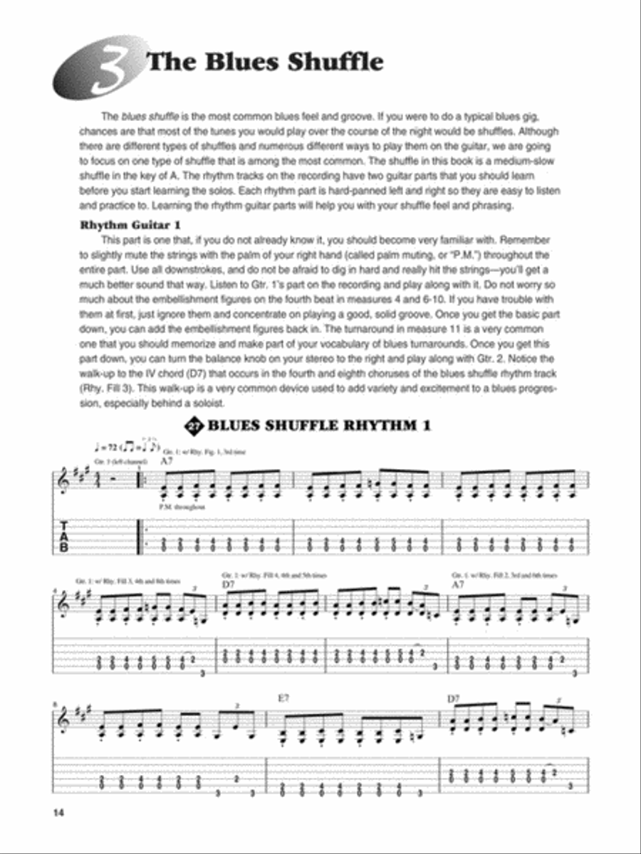 Texas Blues Guitar Texas Blues Guitar Electric Guitar scores gallery preview page 4