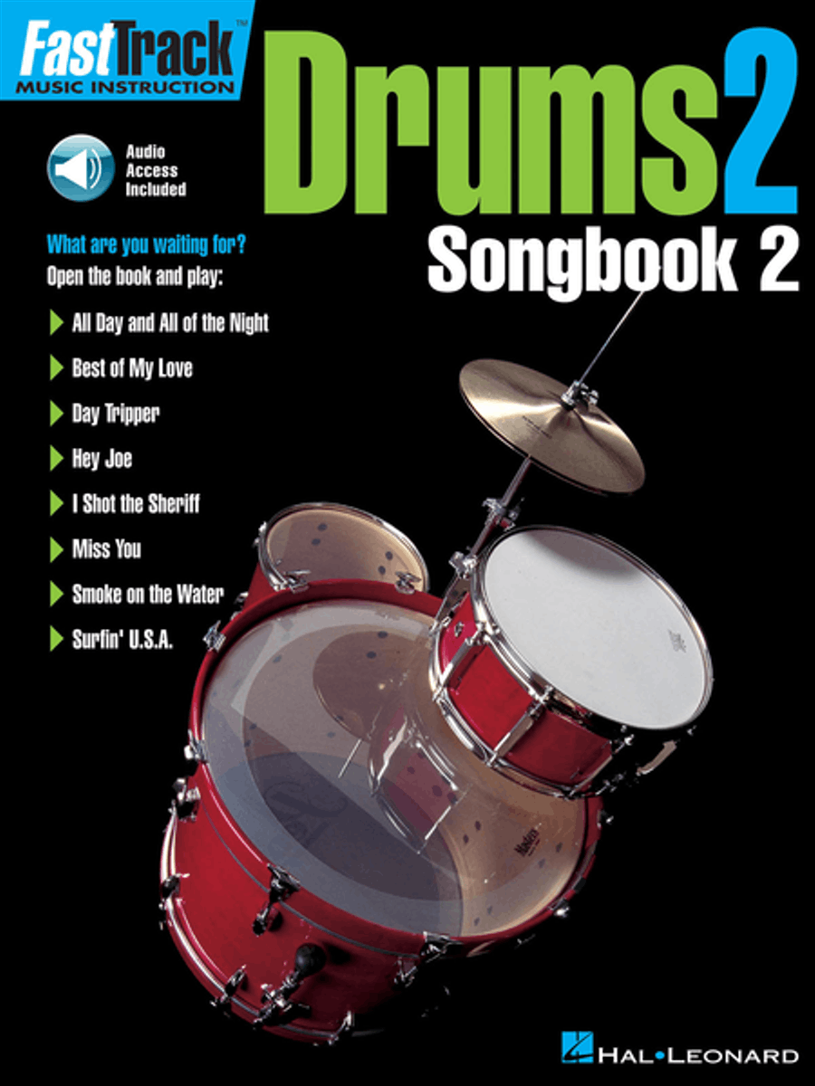 FastTrack Drums Songbook 2 - Level 2 by Various Drums - Sheet Music