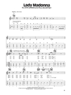 The Beatles Guitar Acoustic Guitar scores gallery preview page 5