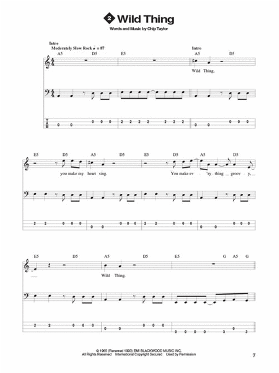 FastTrack Bass Songbook 1 – Level 1