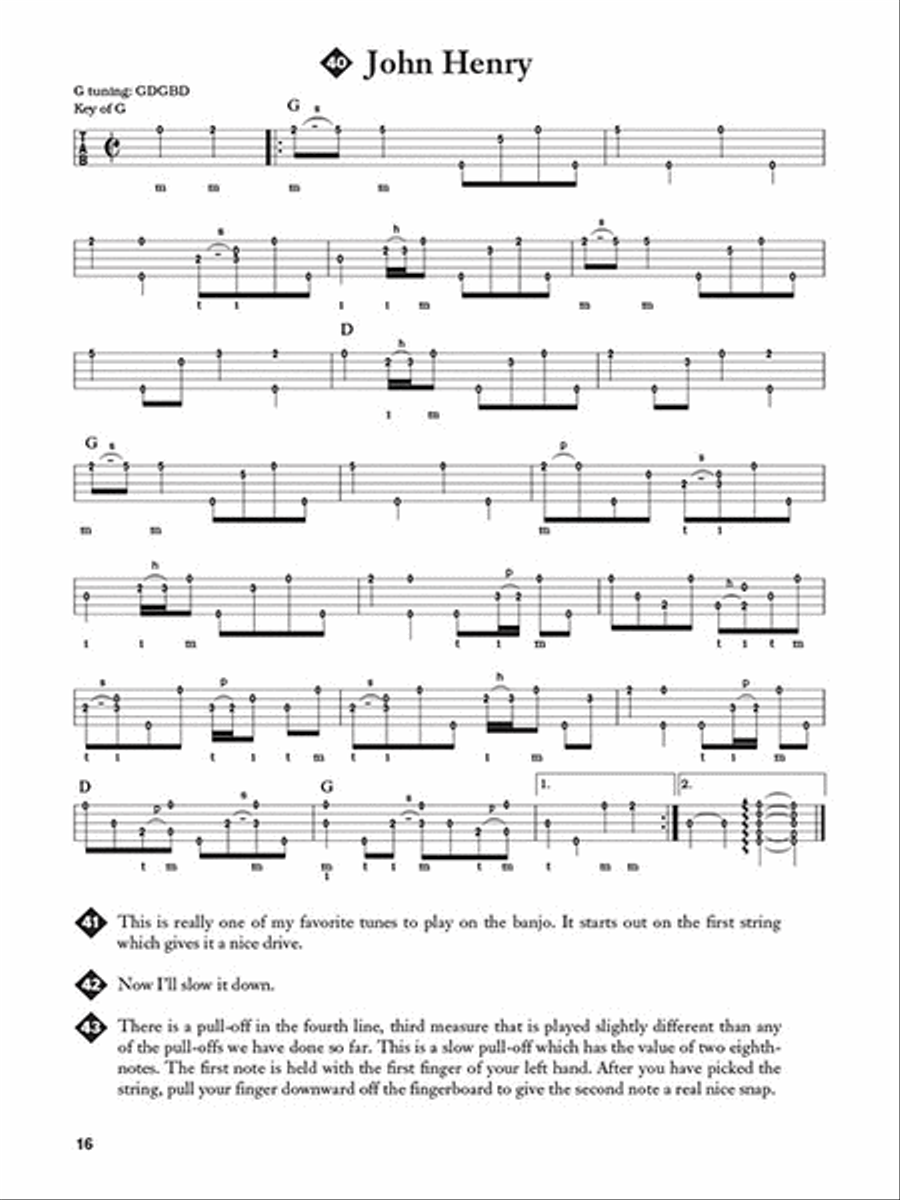 Tony Trischka Teaches 20 Easy Banjo Solos Banjo scores gallery preview page 4