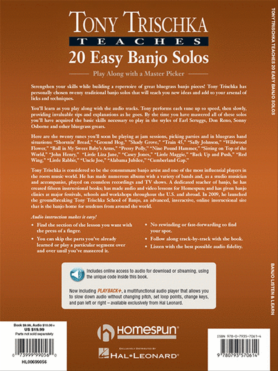 Tony Trischka Teaches 20 Easy Banjo Solos Banjo scores gallery preview page 6