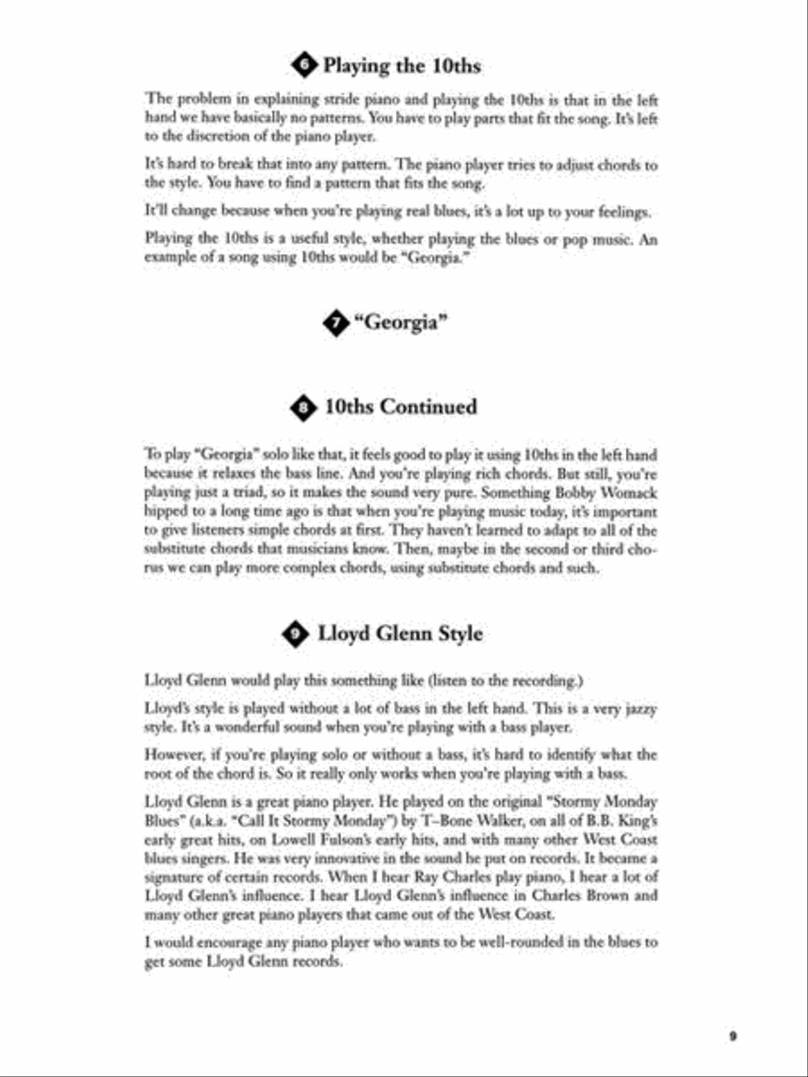 Dr. John Teaches New Orleans Piano – Volume 2 Piano Method scores gallery preview page 6