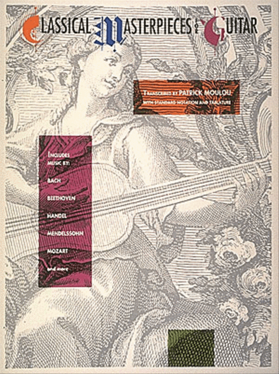 Classical Masterpieces for Guitar Acoustic Guitar scores gallery preview page 1