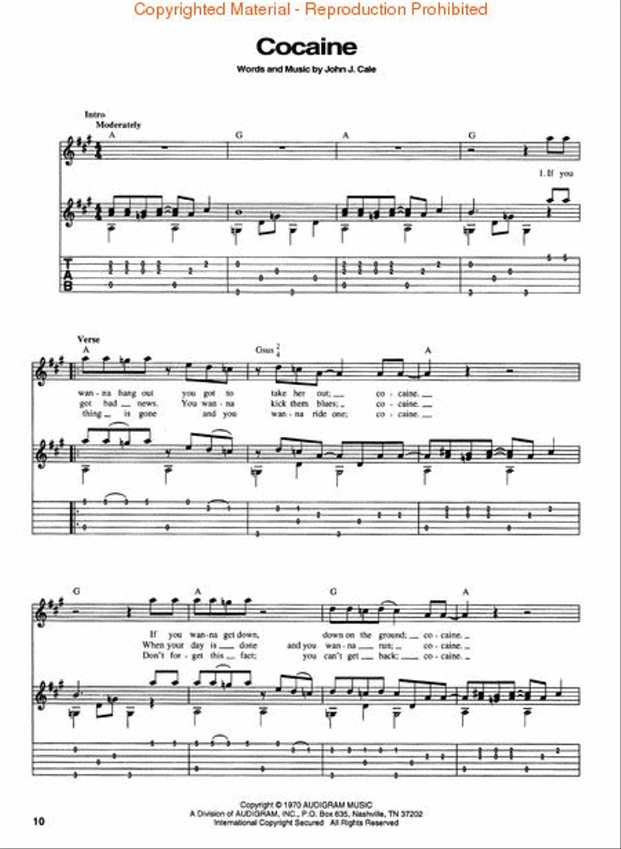 Eric Clapton Fingerstyle Guitar Collection Electric Guitar scores gallery preview page 2