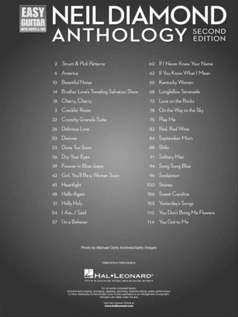 Anthology - Easy Guitar Anthology - Easy Guitar Electric Guitar scores gallery preview page 2