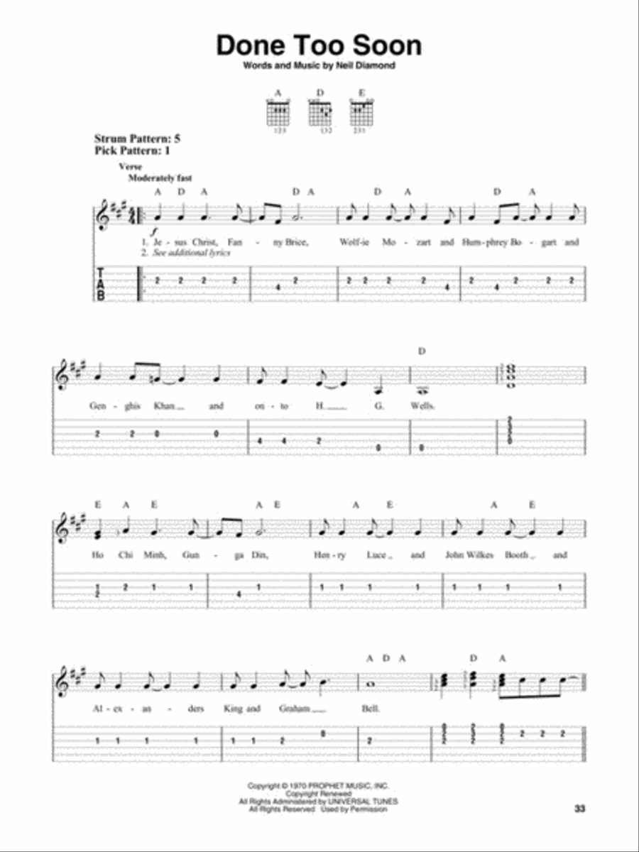 Anthology - Easy Guitar Anthology - Easy Guitar Electric Guitar scores gallery preview page 4