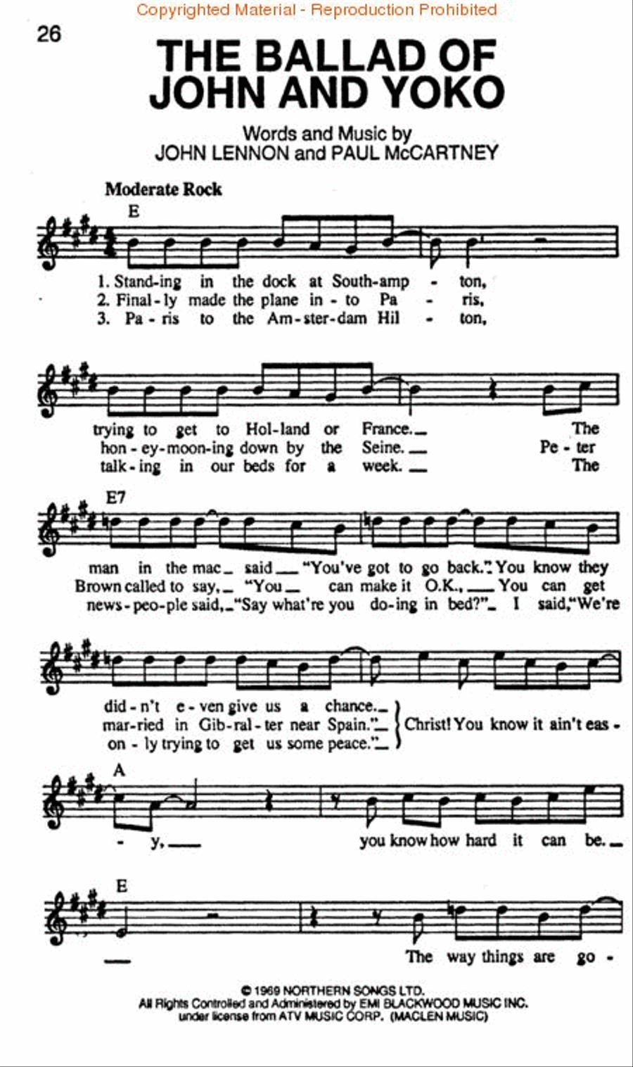 The Beatles Acoustic Guitar scores gallery preview page 2