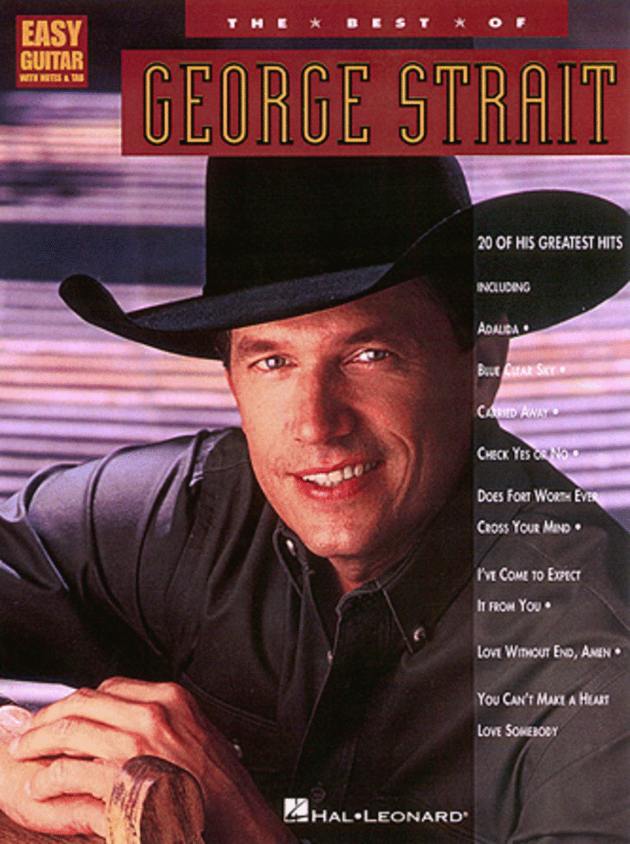 The Best Of George Strait - Easy Guitar Electric Guitar scores gallery preview page 1