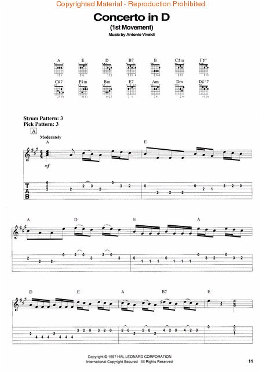 Great Classical Themes for Easy Guitar Acoustic Guitar scores gallery preview page 3