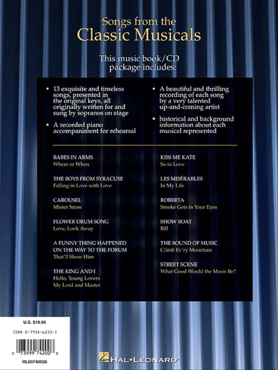 Musical Theatre Classics Voice scores gallery preview page 2