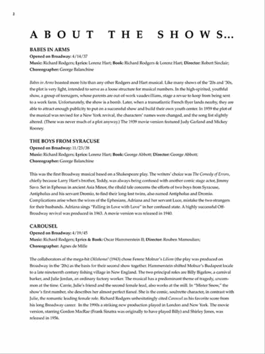 Musical Theatre Classics Voice scores gallery preview page 4
